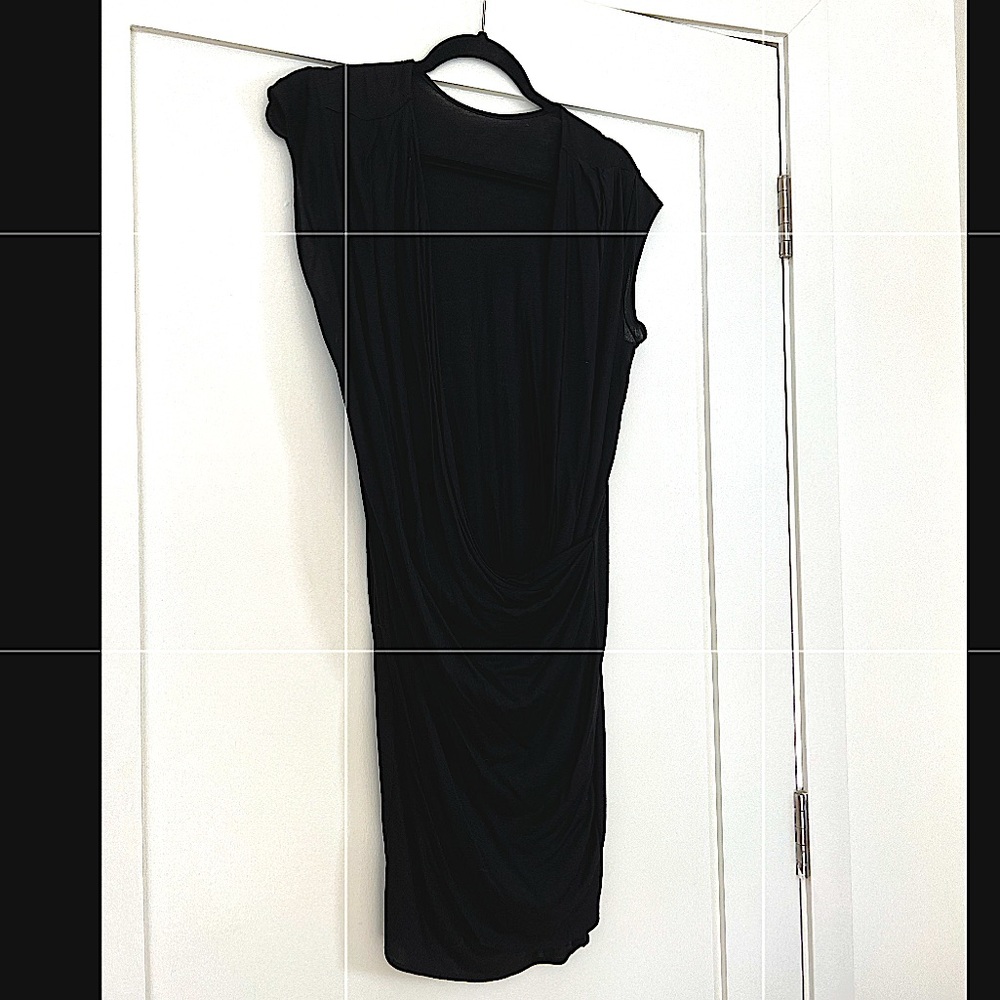 10 Crosby Derek Lam T-shirt dress with cowl back